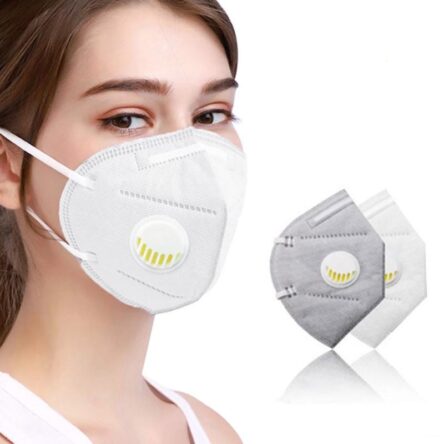 Μάσκα 3D KN95 Υψηλής Προστασίας FFP2 με Βαλβίδα Εκπνοής Πολλαπλών χρήσεων